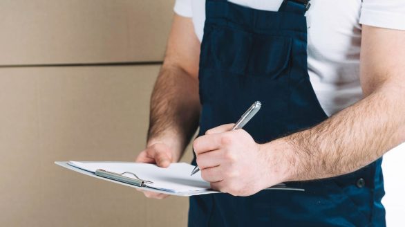 crop courier making notes clipboard (1)